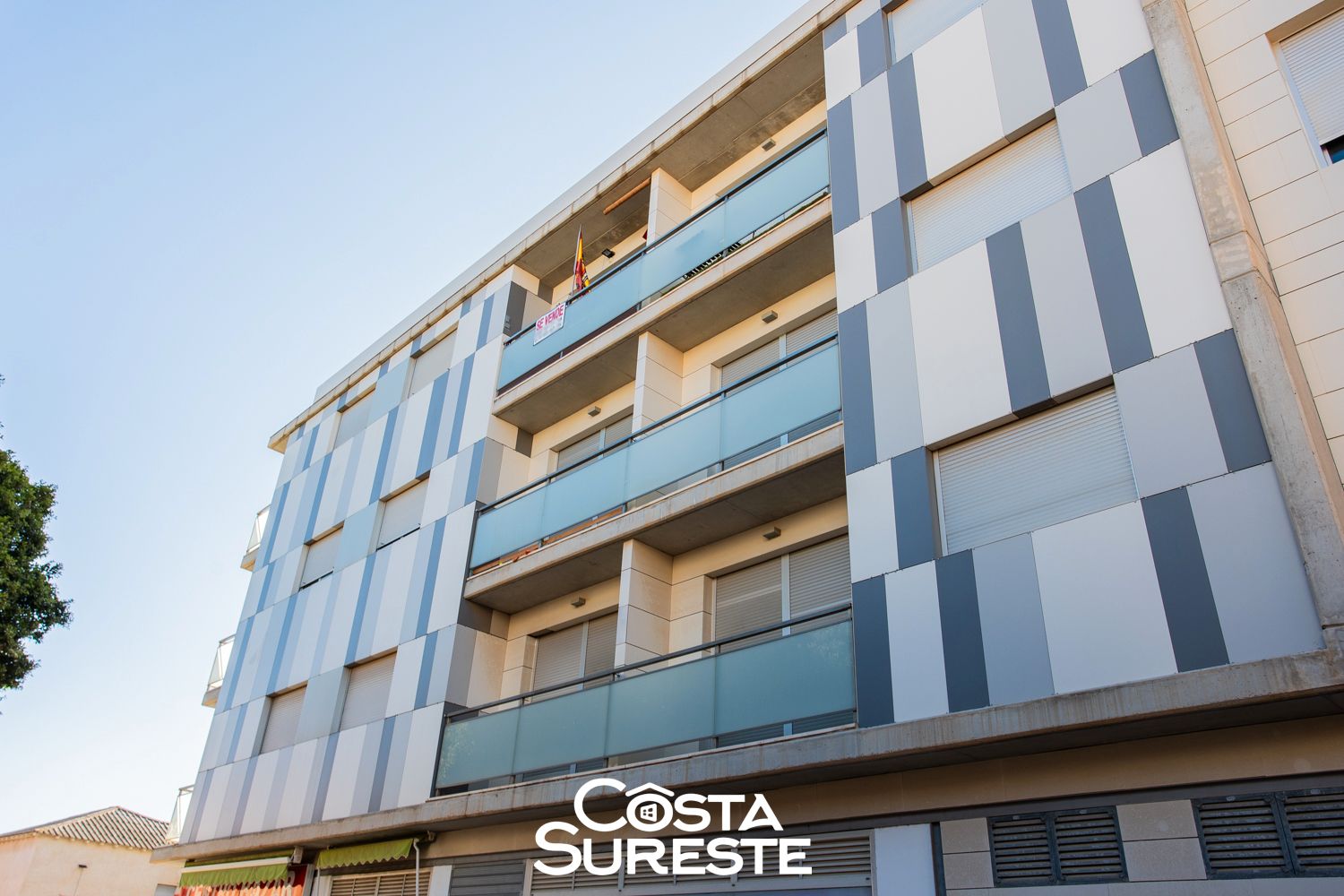 Exterior view of Flat for sale in Torre-Pacheco  with Terrace, Storage room and Furnished