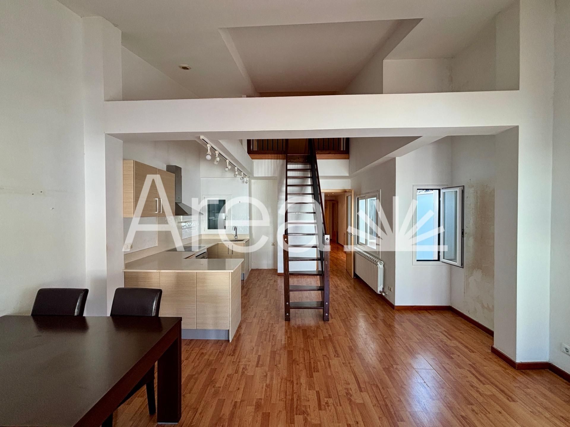 Cocina de Piso de alquiler en Sant Andreu de Llavaneres con Calefacción, Parquet y Terraza