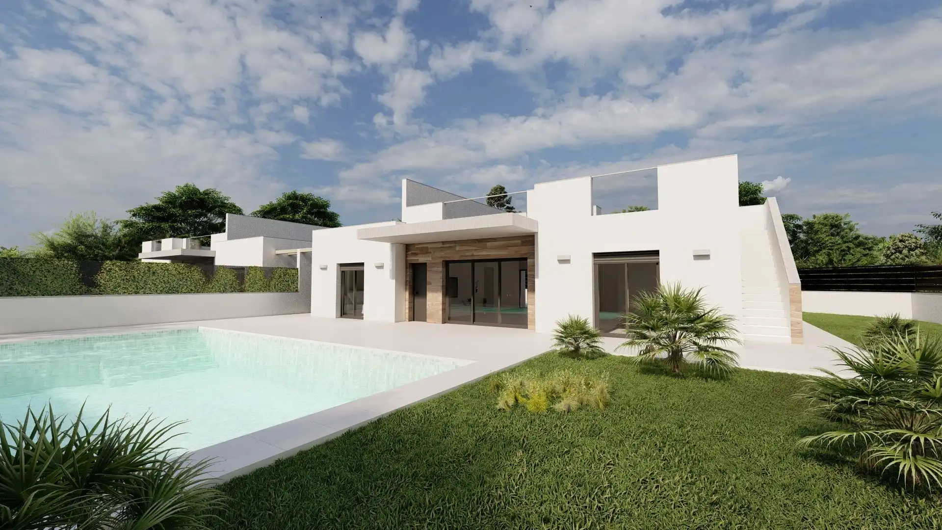 Villa con piscina in vendita a Roldán, imagen 2