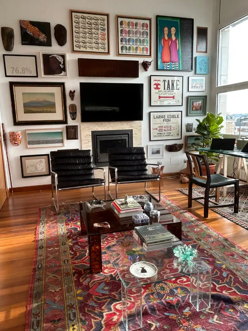 Sala de estar de Dúplex en venta en Santander con Calefacción, Parquet y Terraza