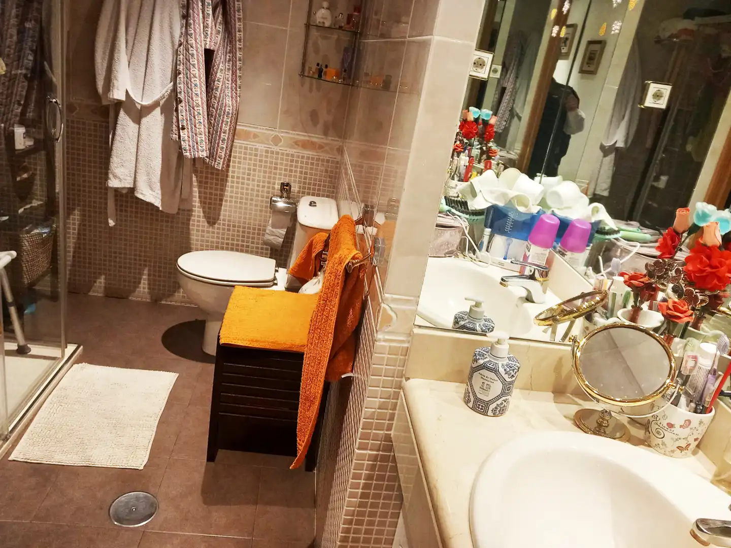 Badezimmer von Wohnung zum Verkauf in Coslada mit Klimaanlage, Heizung und Terrasse