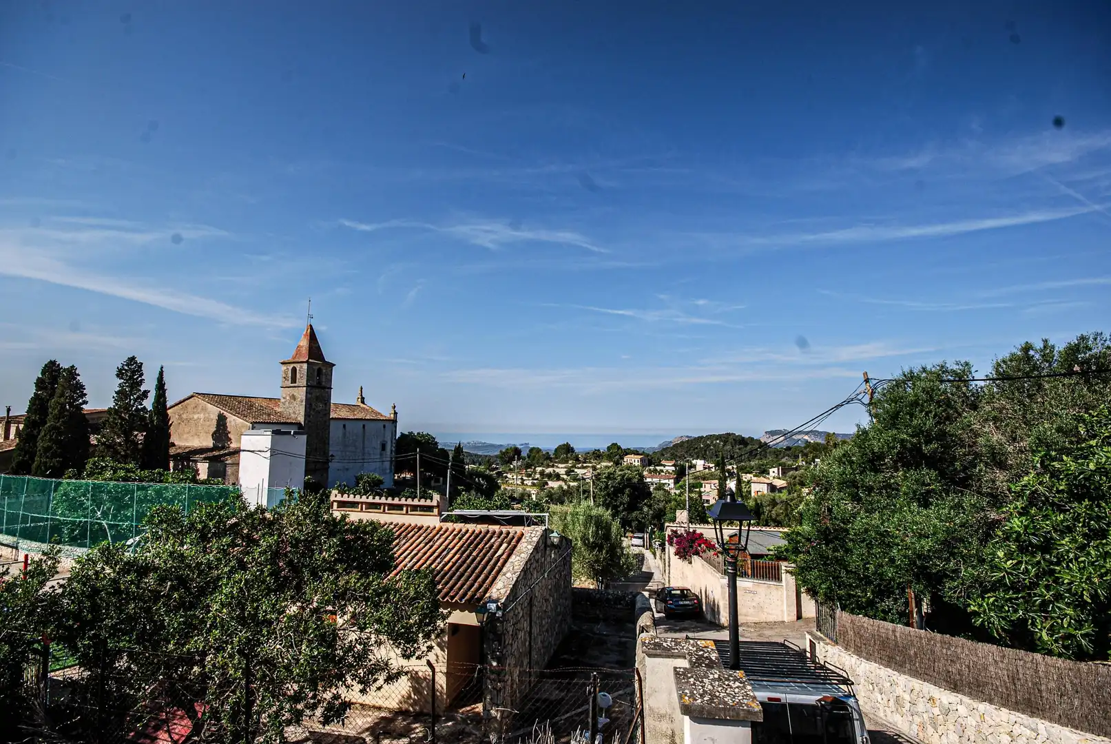 Exterior view of Country homes for rent in Puigpunyent  with Air Conditioner and Terrace