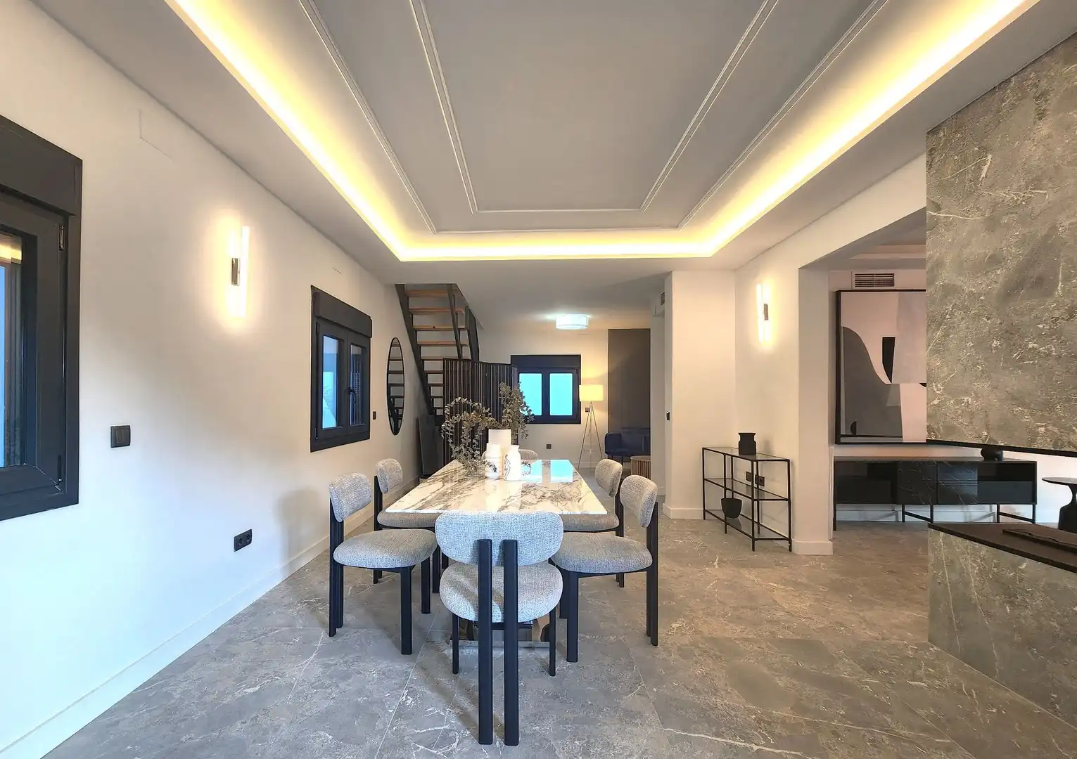 Comedor de Casa o chalet en venta en Altea con Aire acondicionado, Terraza y Piscina