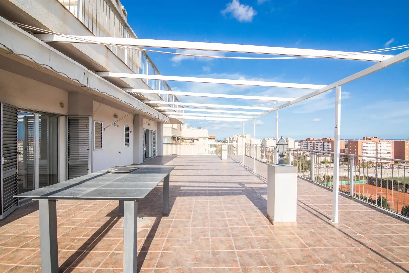 Terrasse von Dachboden zum Verkauf in Elche / Elx mit Klimaanlage, Heizung und Terrasse