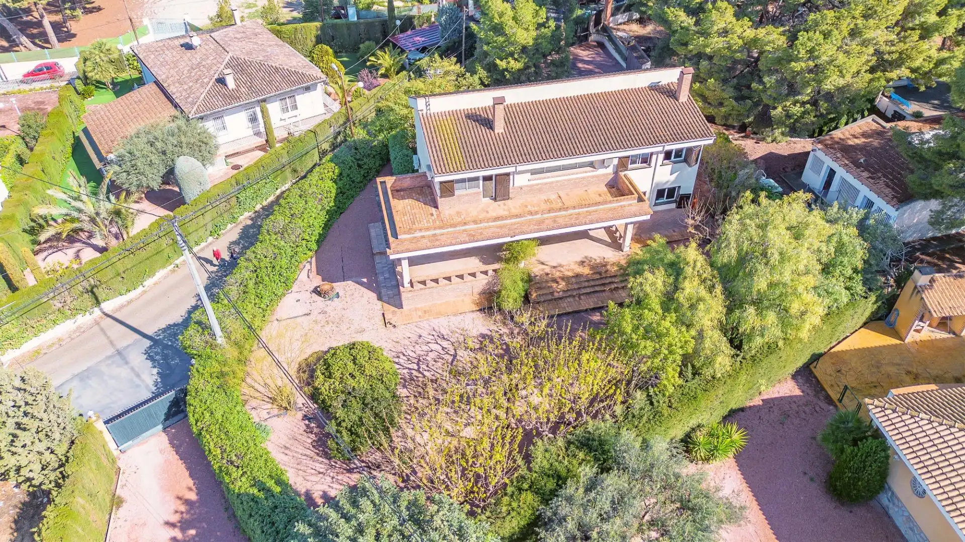 Vista exterior de Casa o chalet en venta en Elda con Calefacción, Jardín privado y Terraza