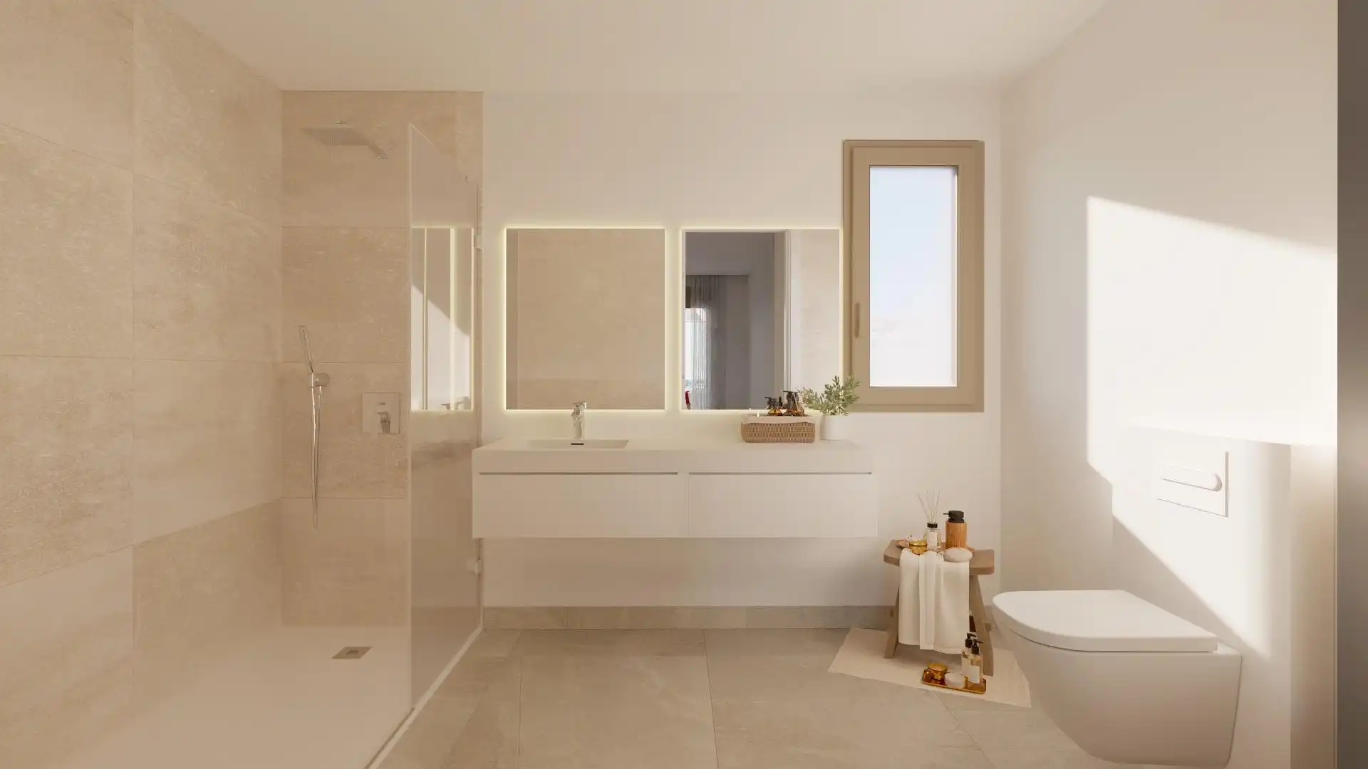 Bathroom of Apartments for sale in Mijas  with Terrace, Storage room and Balcony