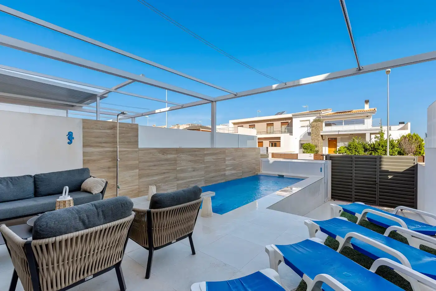 Piscina de Casa adosada en venta en Rojales con Terraza y Balcón