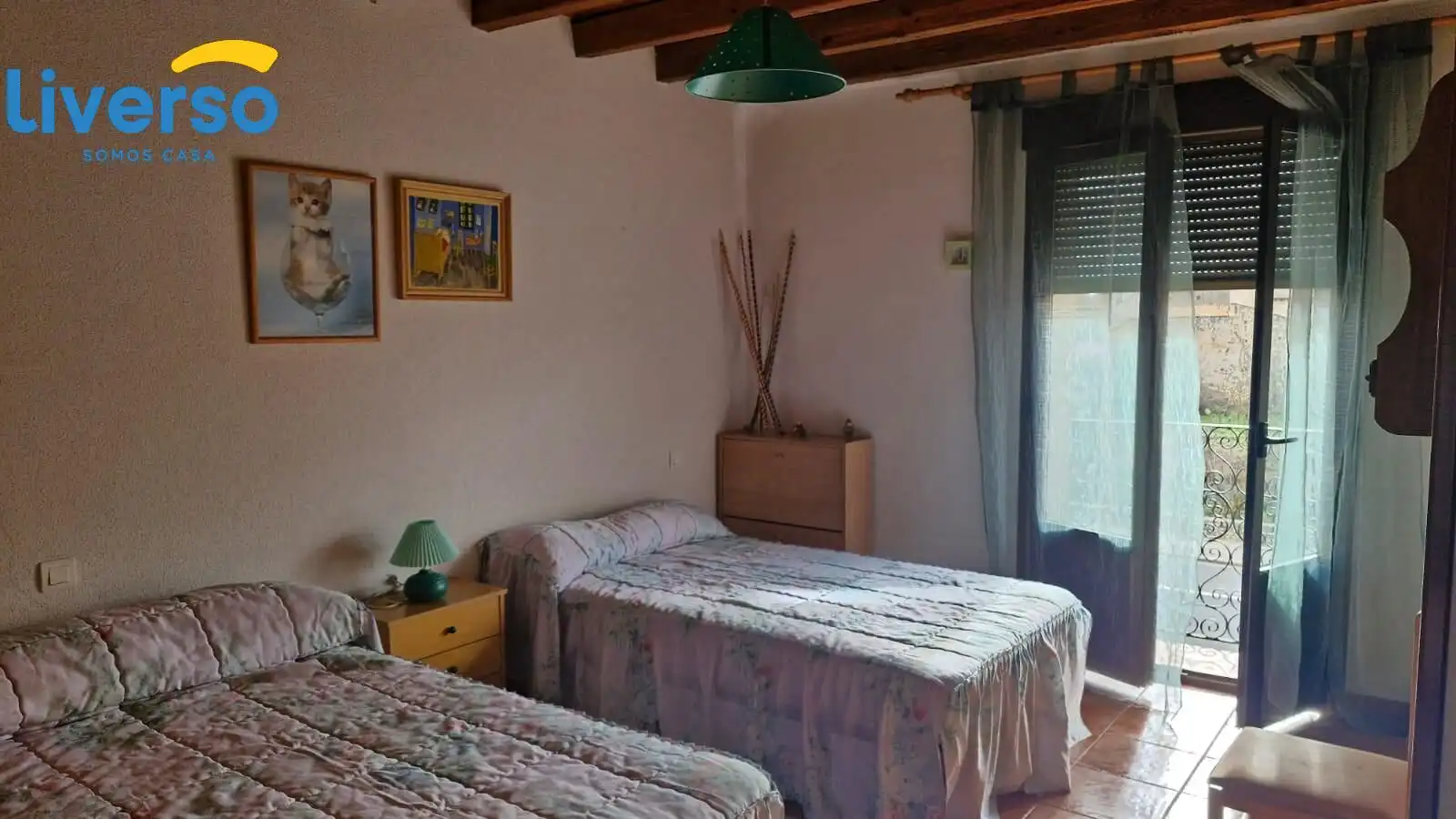 Habitación de Casa o chalet en venta en Milagros con Calefacción, Amueblado y Balcón