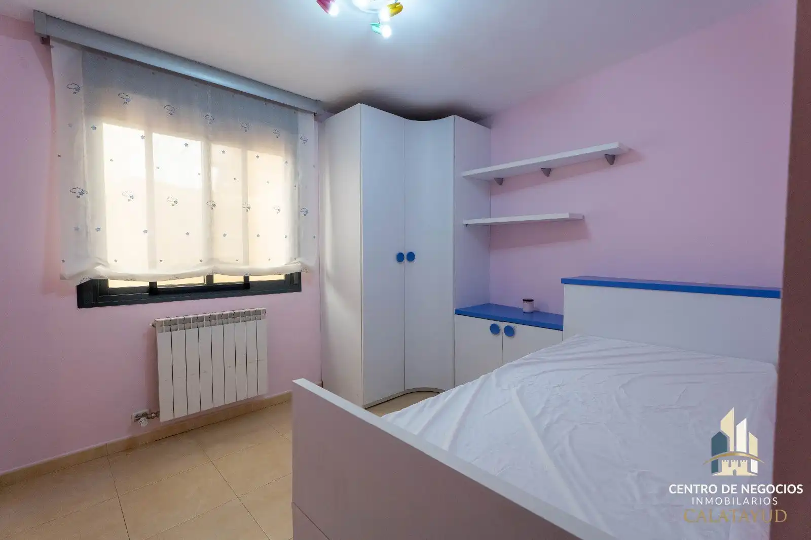Schlafzimmer von Wohnung zum Verkauf in Calatayud mit Heizung, Parkett und Terrasse