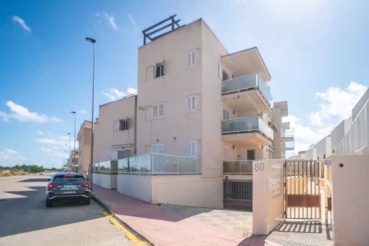 Vista exterior de Àtic en venda en San Javier amb Aire condicionat, Terrassa i Traster