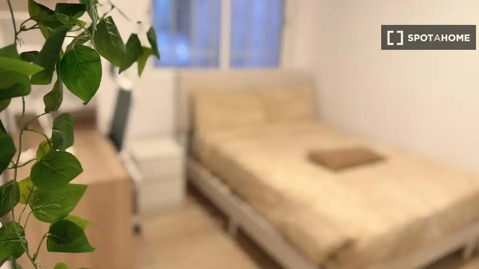 Schlafzimmer von Wohnung zur untervermieten in Poble Nou