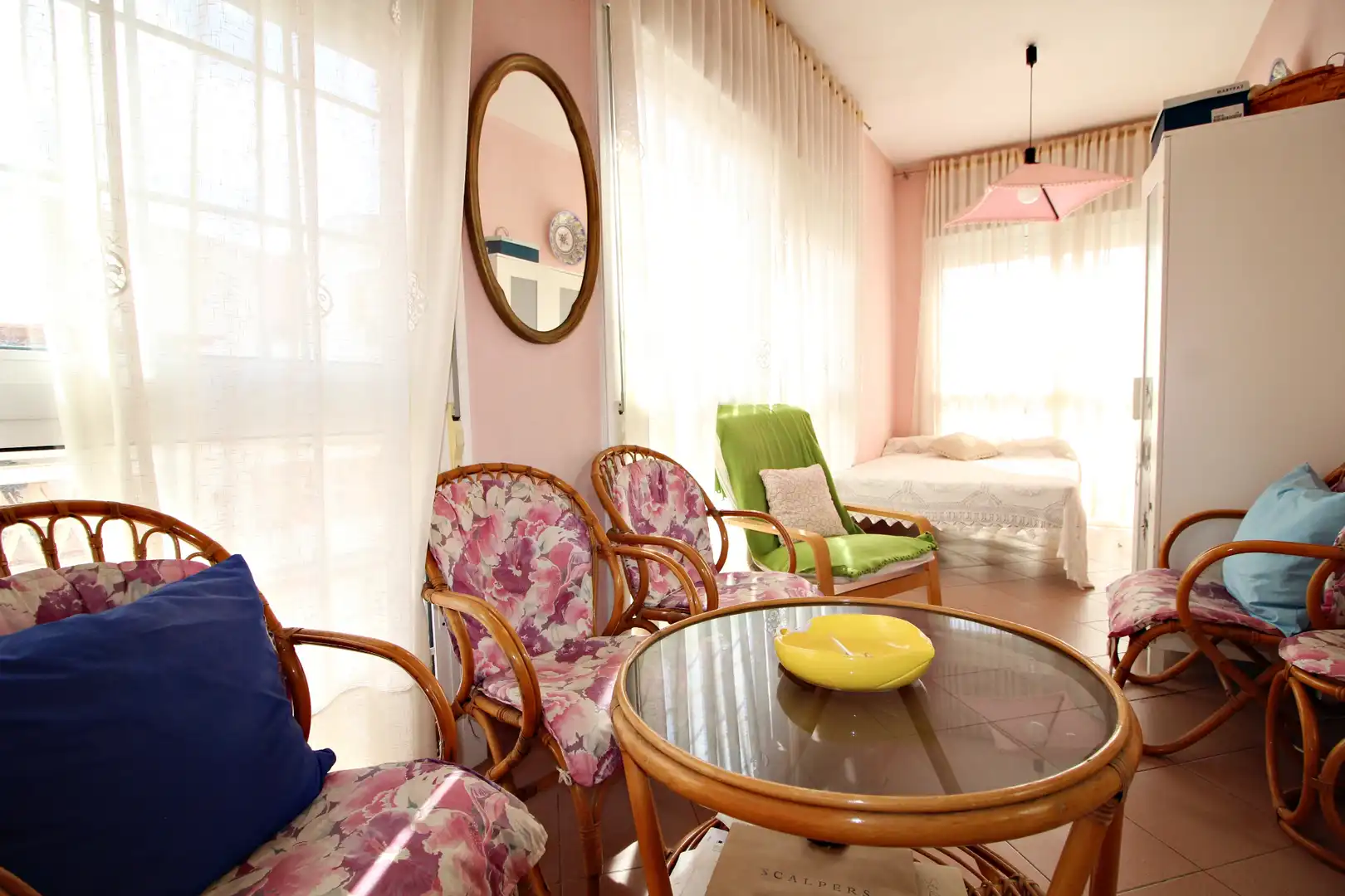 Sala de estar de Casa adosada en venta en Punta Umbría con Aire acondicionado, Terraza y Trastero