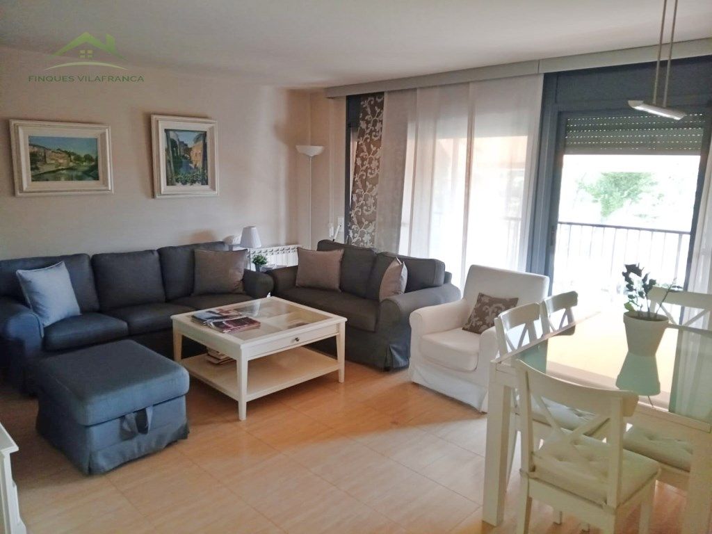 Living room of Attic for sale in Olèrdola  with Air Conditioner and Terrace