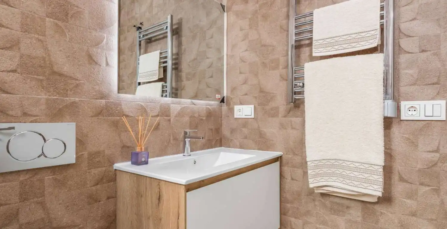 Bany de Casa o xalet en venda en Vera amb Aire condicionat, Terrassa i Piscina