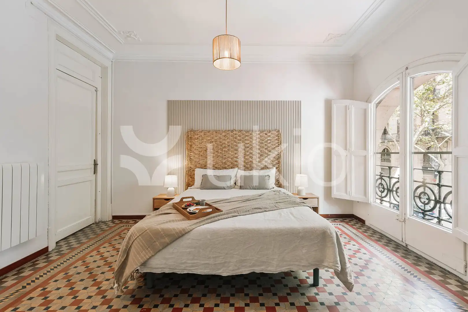 Habitación de Apartamento de alquiler en Barcelona con Calefacción, Terraza y Amueblado