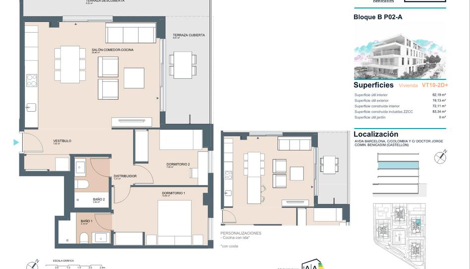 Photo 1 from new construction home in Flat for sale in Avinguda Barcelona, 41, Torreón - La Almadraba, Castellón