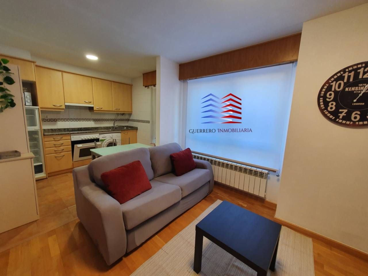 Living room of Study to rent in Ourense Capital   with Heating, Parquet flooring and Terrace