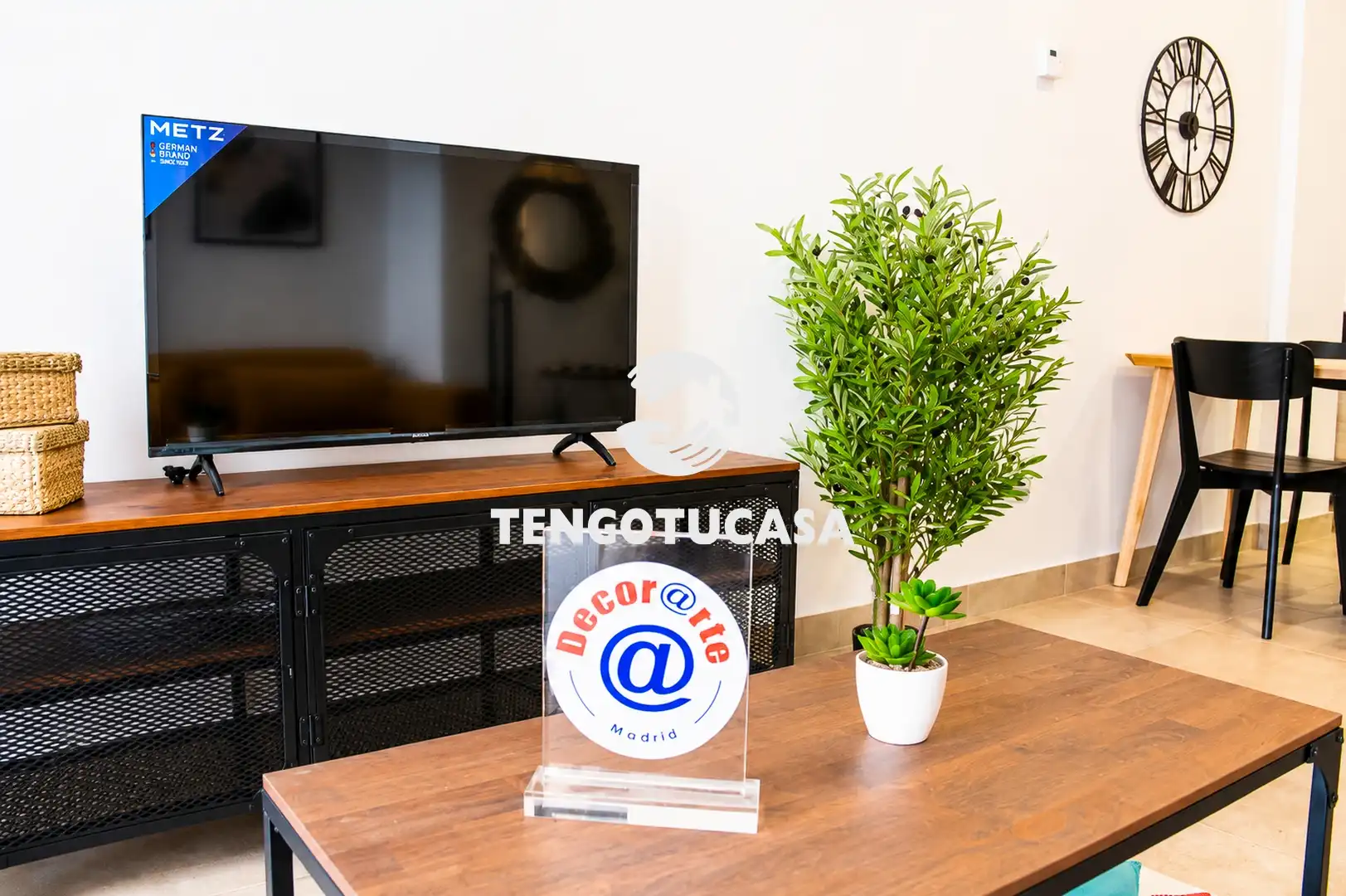 Sala de estar de Piso en venta en Madrid con Aire acondicionado, Calefacción y Amueblado