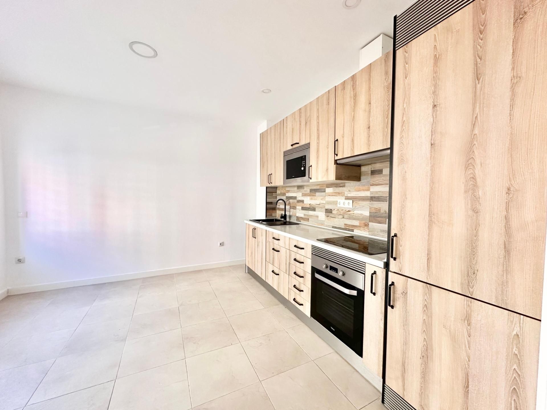 Kitchen of Flat for sale in Málaga Capital  with Air Conditioner, Heating and Private garden