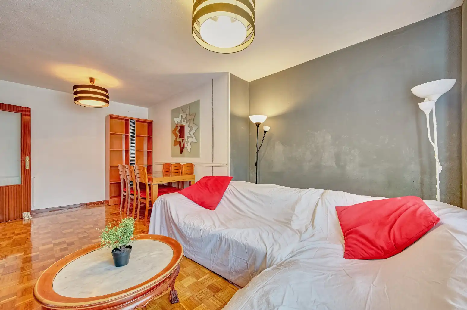 Sala de estar de Piso en venta en Berriozar con Calefacción, Parquet y Trastero