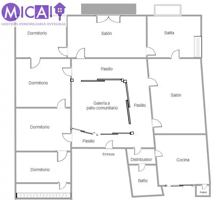 Flat with terrace for sale in Centro Histórico, imagen 34