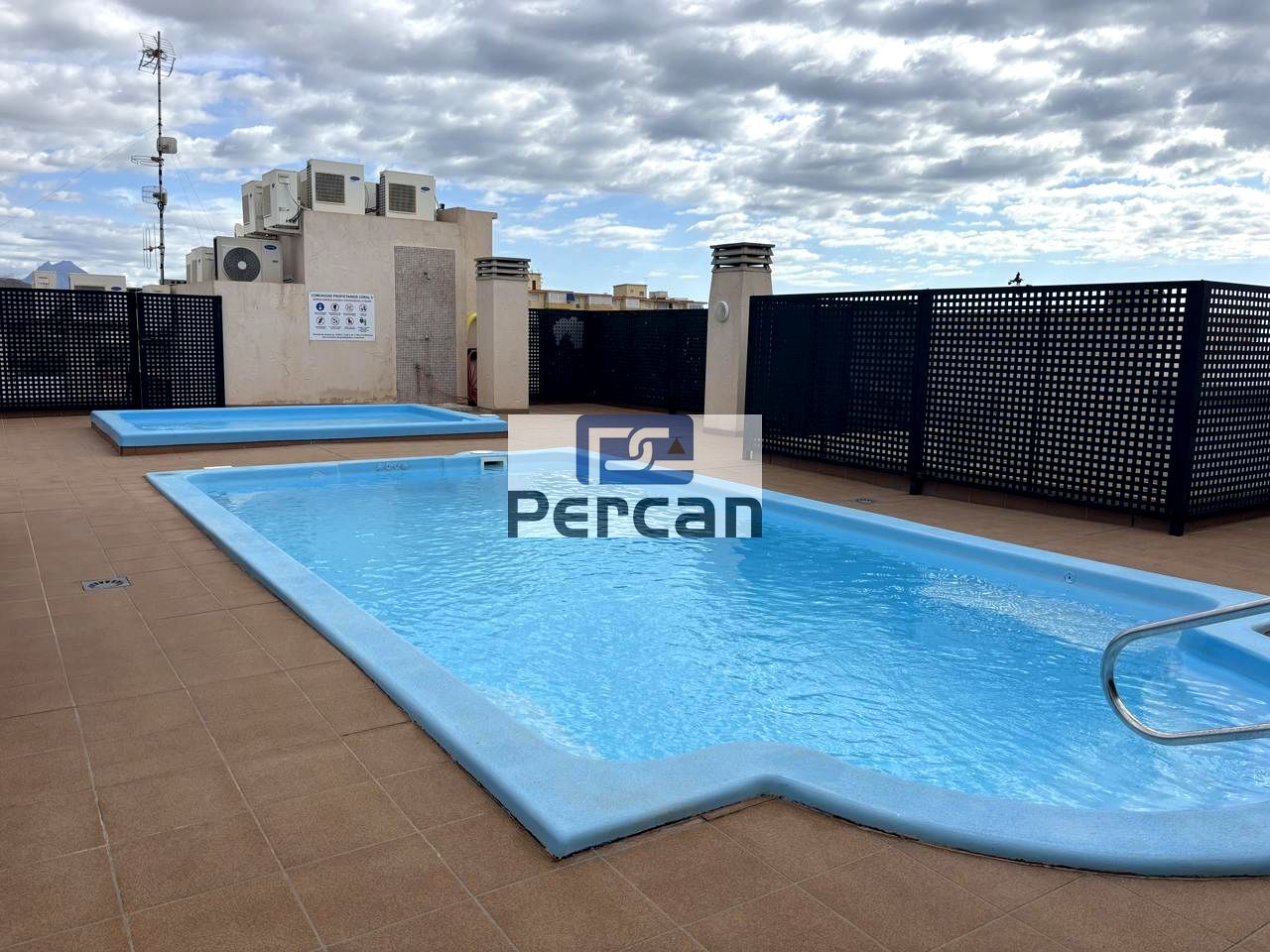 Swimming pool of Flat for sale in El Campello  with Air Conditioner, Storage room and Balcony