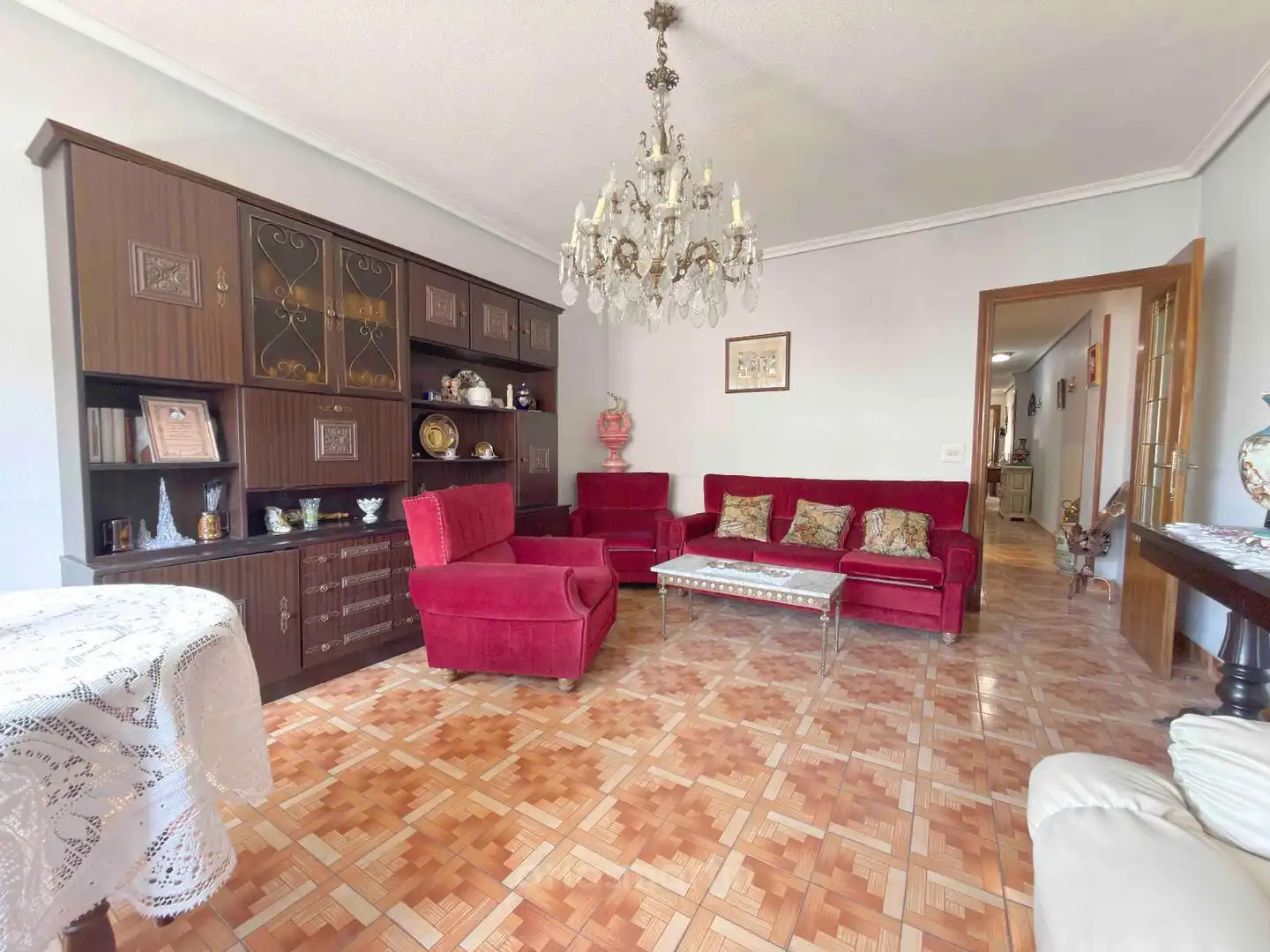 Sala de estar de Piso en venta en Salamanca con Calefacción, Terraza y Trastero