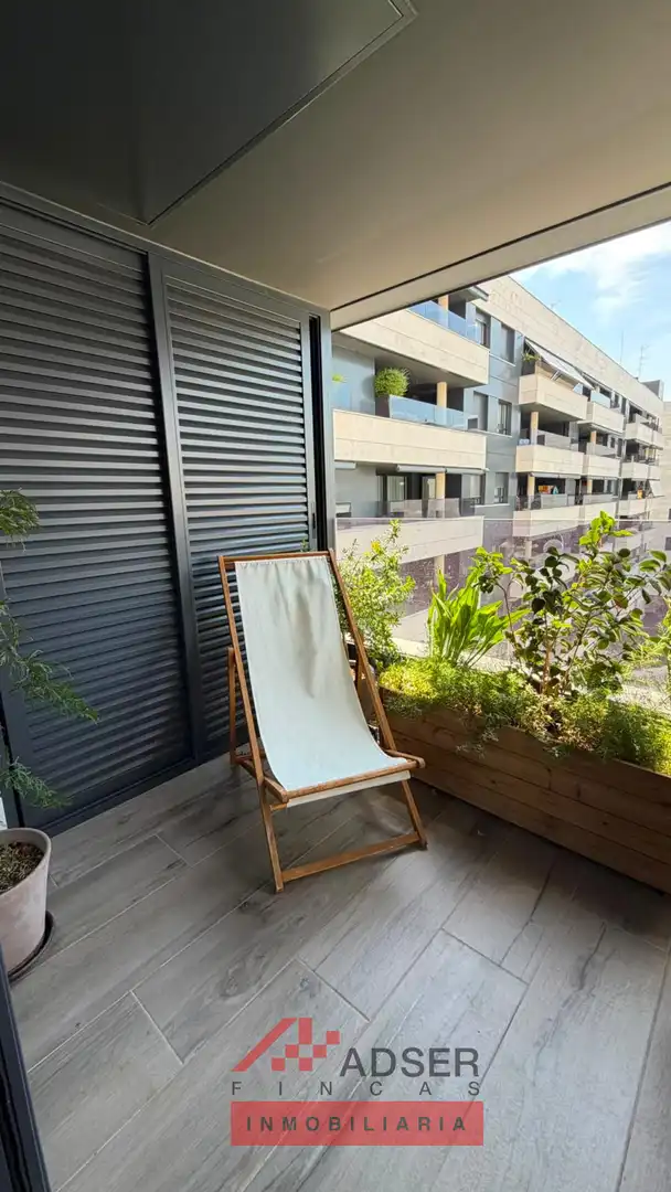 Balcony of Flat for sale in  Logroño  with Air Conditioner, Heating and Terrace