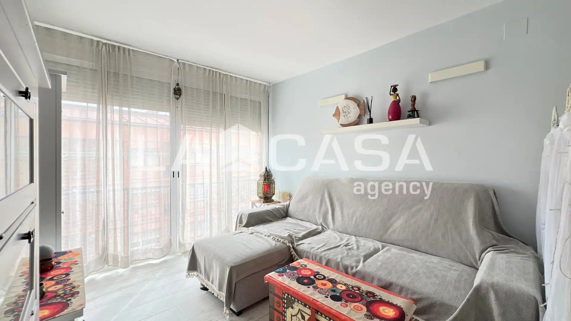 Bedroom of Flat for sale in Badalona  with Heating