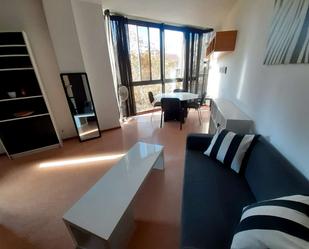 Sala d'estar de Apartament per a compartir en  Barcelona Capital amb Aire condicionat i Terrassa