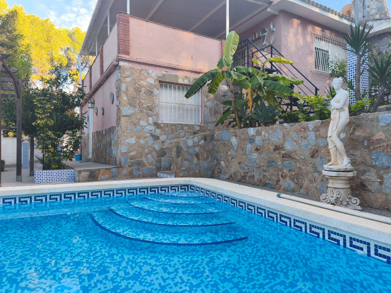 Piscina de Casa o xalet en venda en Torrevieja amb Aire condicionat, Traster i Piscina
