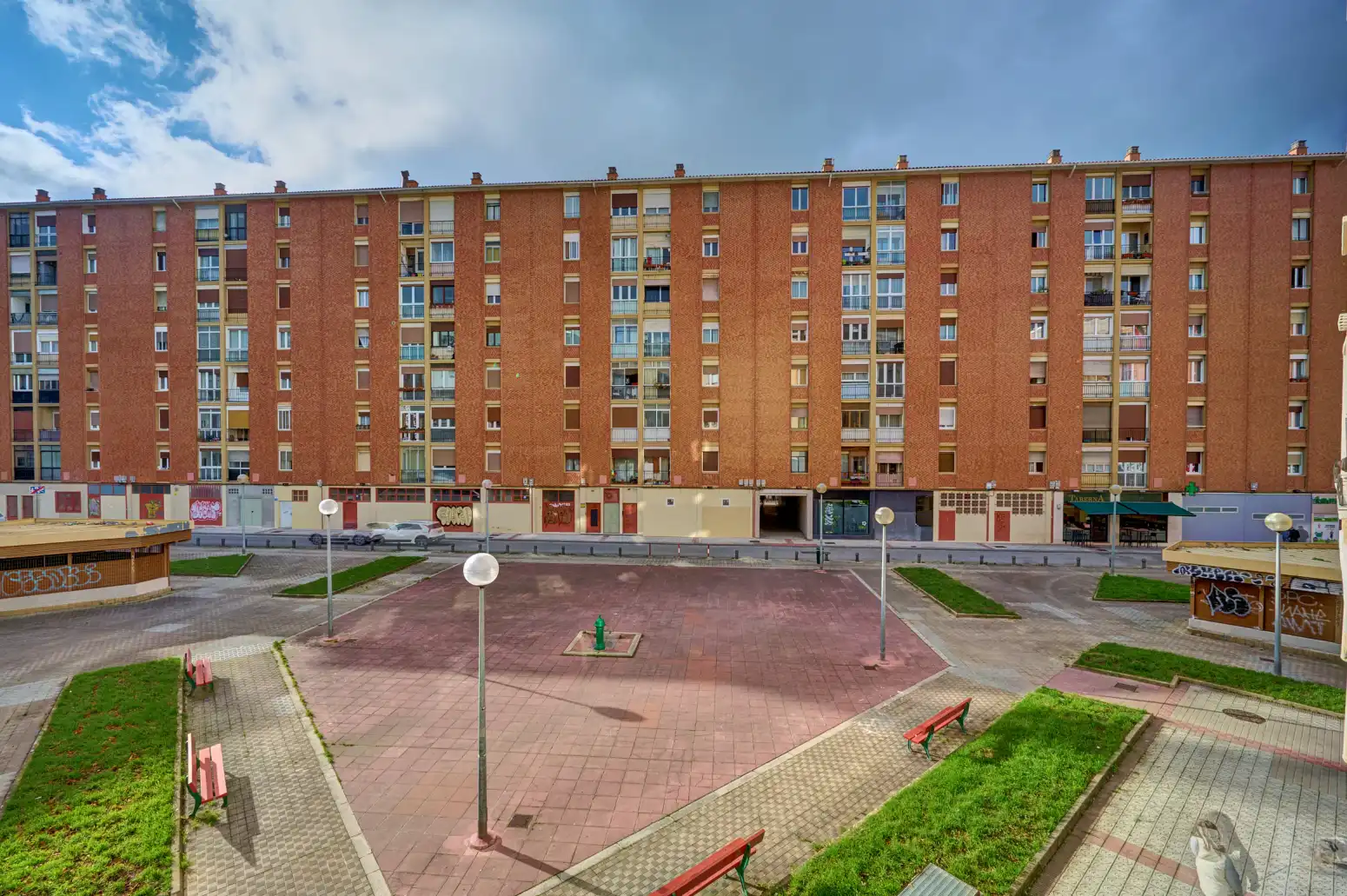 Exterior view of Flat for sale in  Pamplona / Iruña  with Heating and Parquet flooring