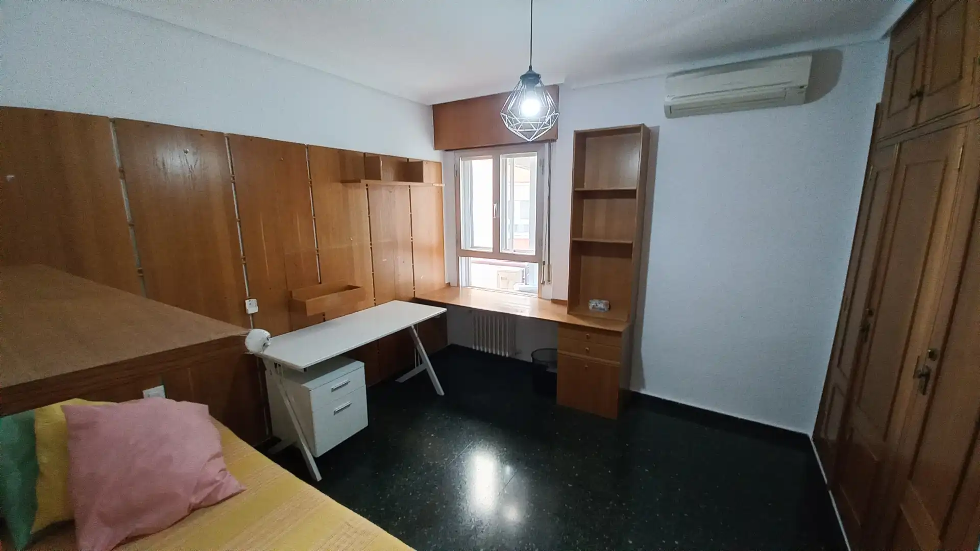 Bedroom of Flat for rent in Albacete  with Air Conditioner, Heating and Furnished
