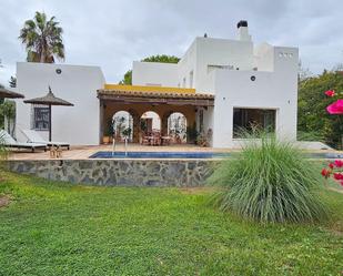 Exterior view of House or chalet for sale in Jerez de la Frontera  with Air Conditioner, Heating and Private garden