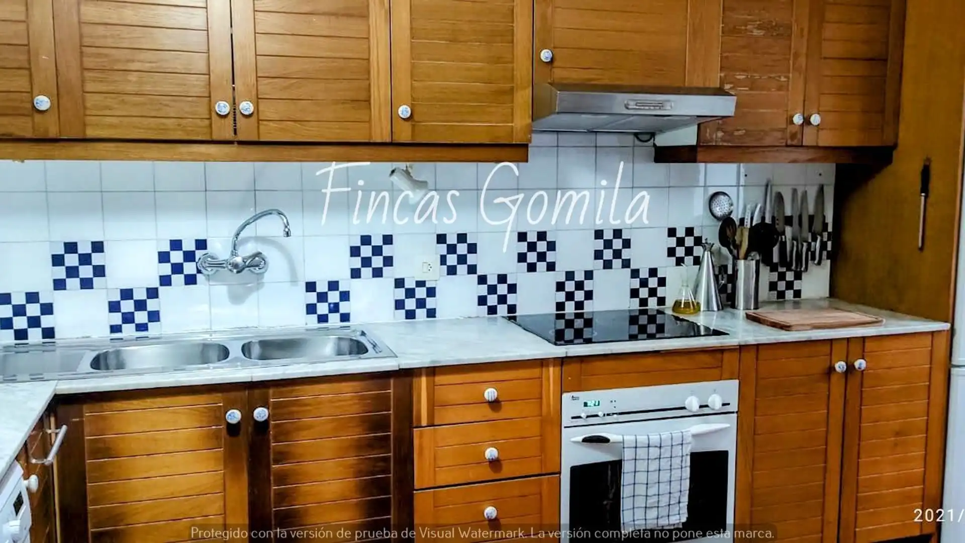 Kitchen of Flat for sale in Alaior  with Air Conditioner