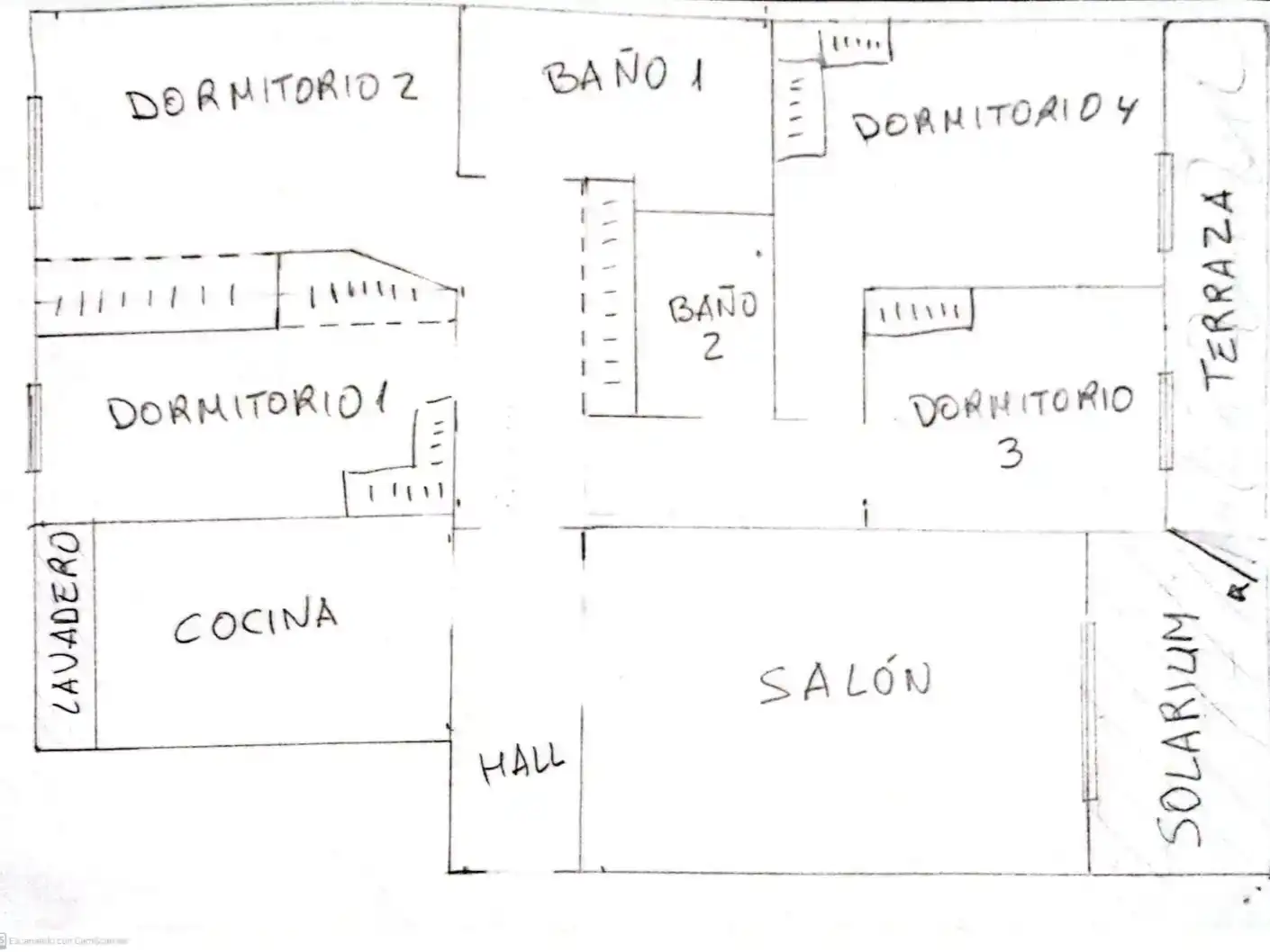Wohnung zur Miete in  Córdoba Capital mit Klimaanlage und Balkon