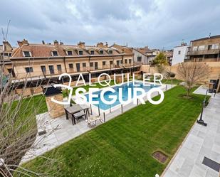 Jardí de Pis de lloguer en Fuente El Saz de Jarama amb Aire condicionat, Calefacció i Terrassa