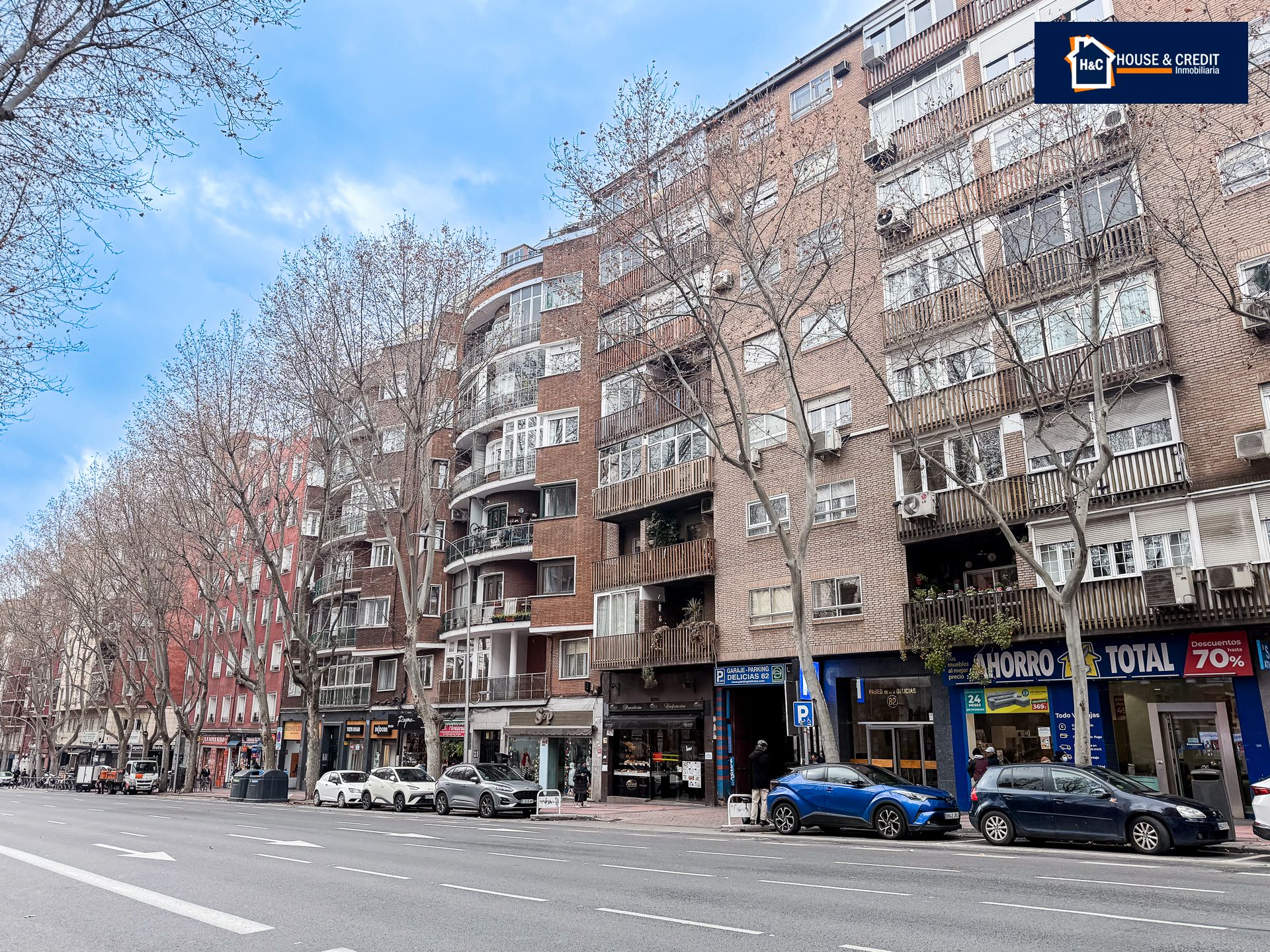 Vista exterior de Pis de lloguer en  Madrid Capital amb Calefacció, Terrassa i Balcó