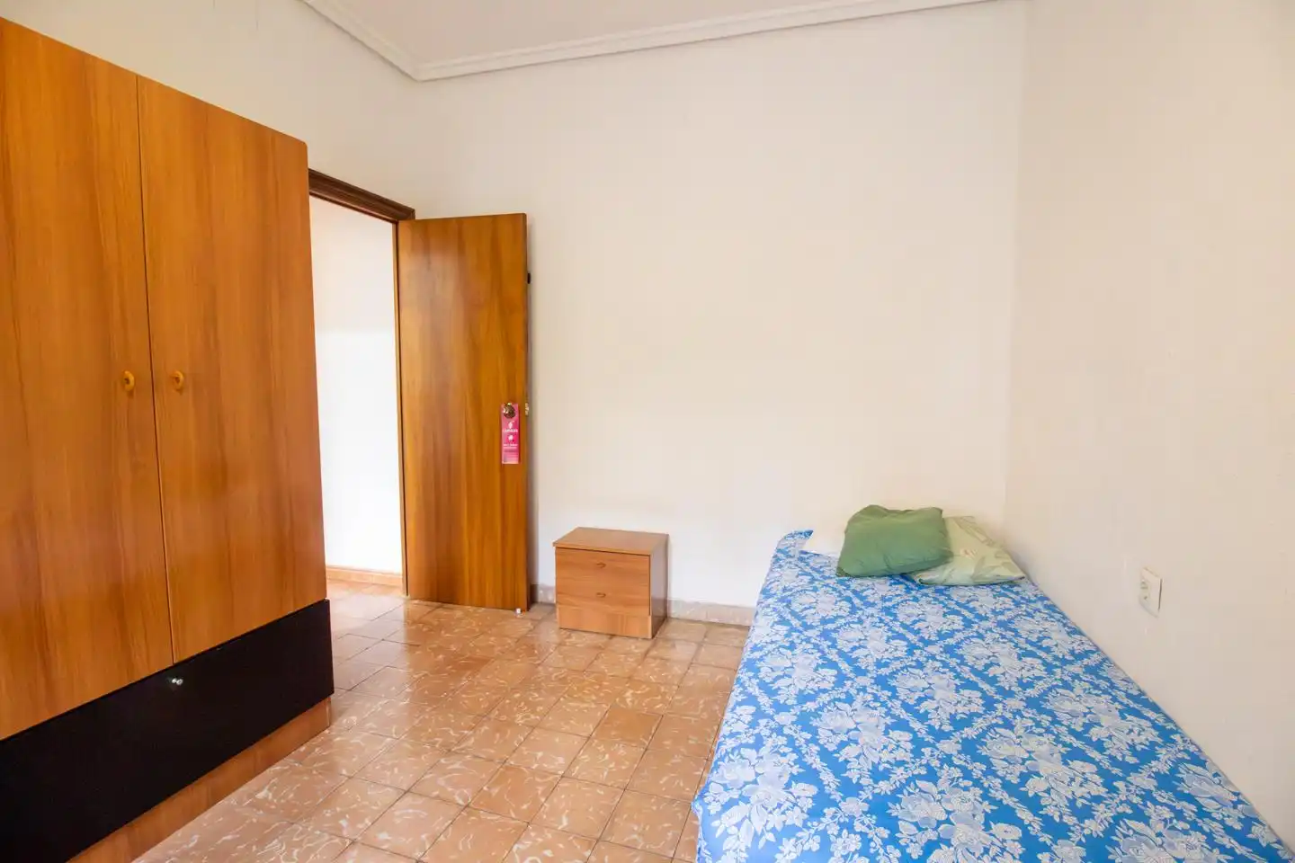 Schlafzimmer von Wohnung zur Miete in Valencia mit Möbliert