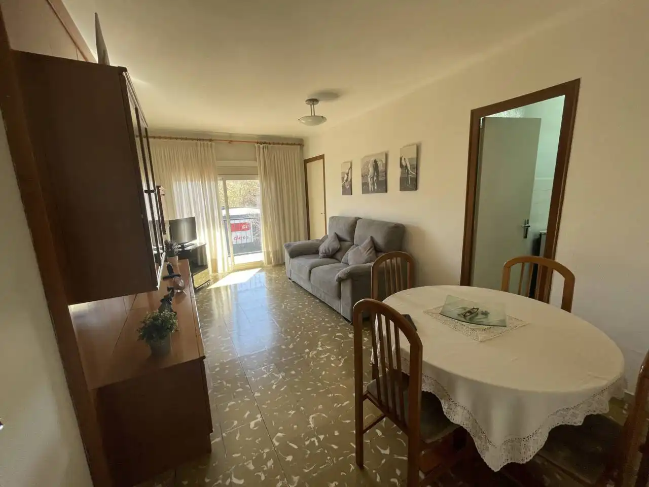 Vista exterior de Apartamento en venta en Granollers con Amueblado y Balcón