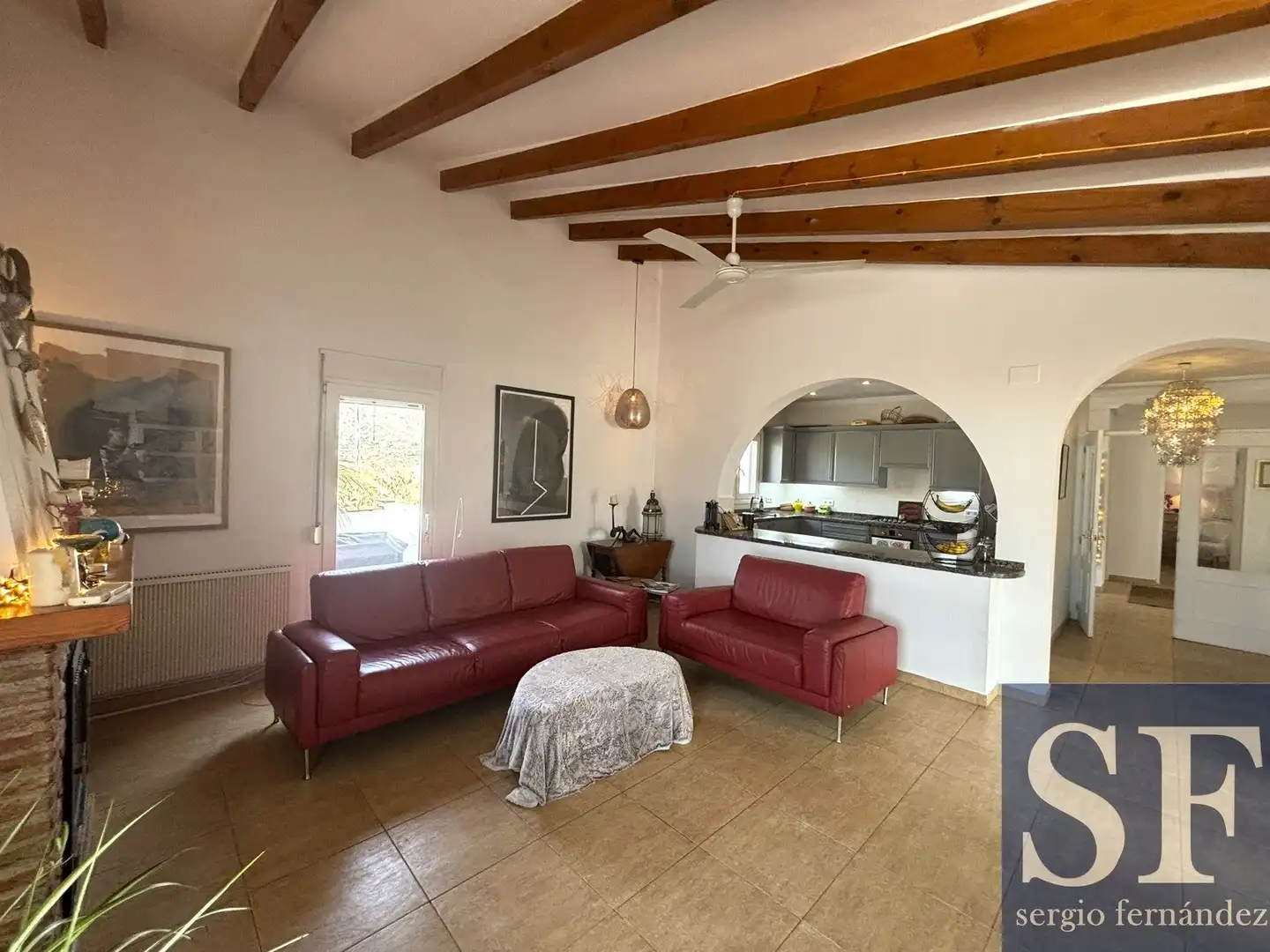 Sala d'estar de Casa o xalet en venda en Árchez