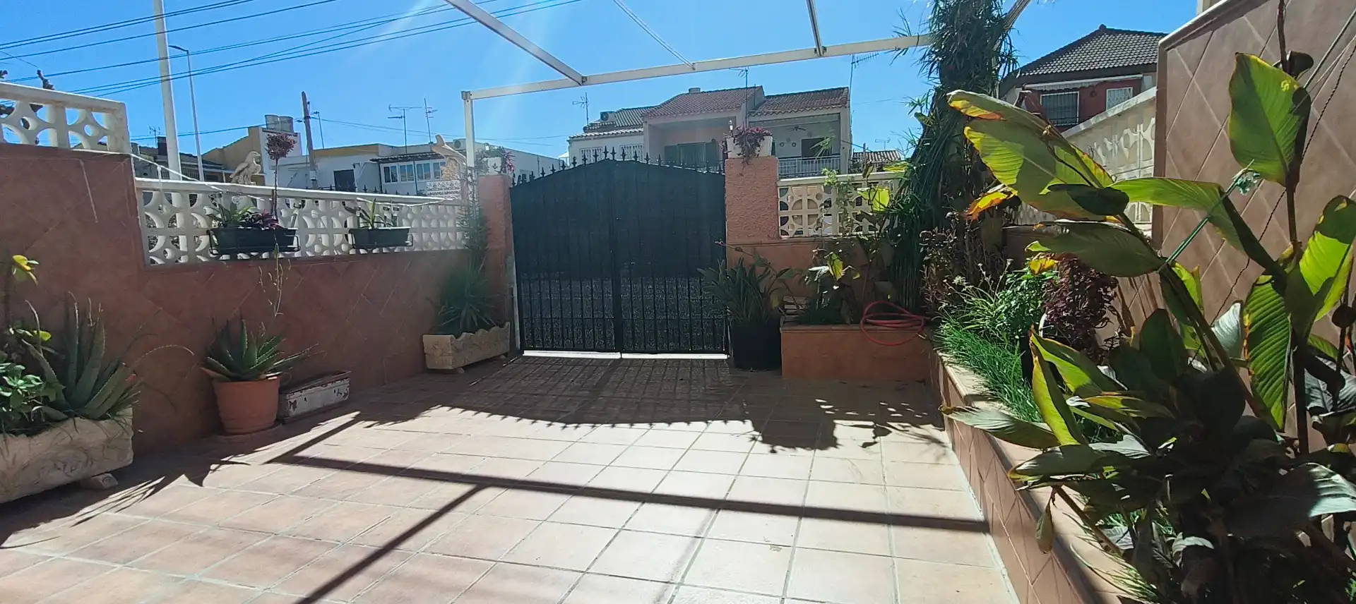 Jardín de Casa adosada en venta en Mazarrón con Amueblado