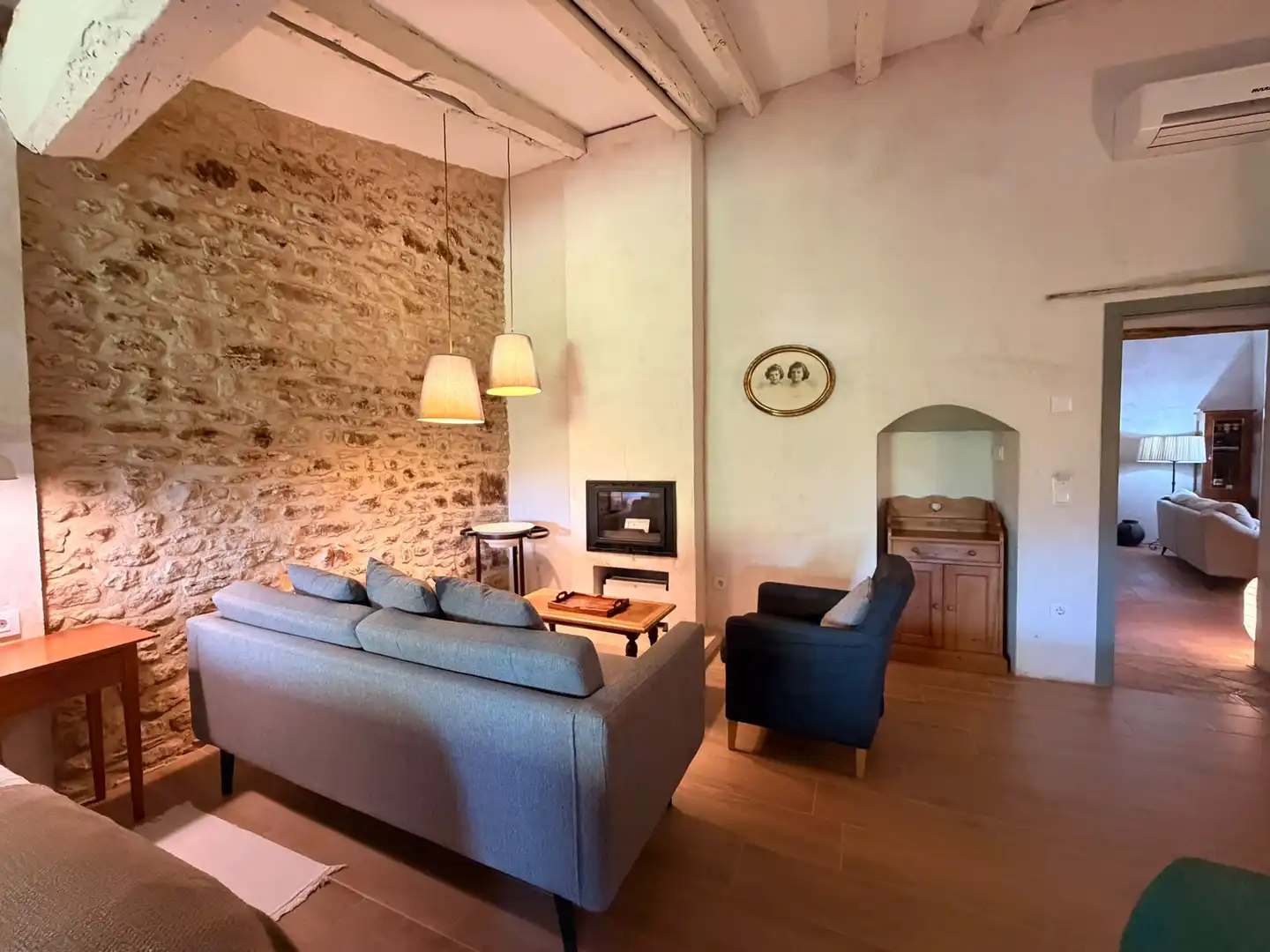 Sala de estar de Finca rústica en venta en Vilademuls
