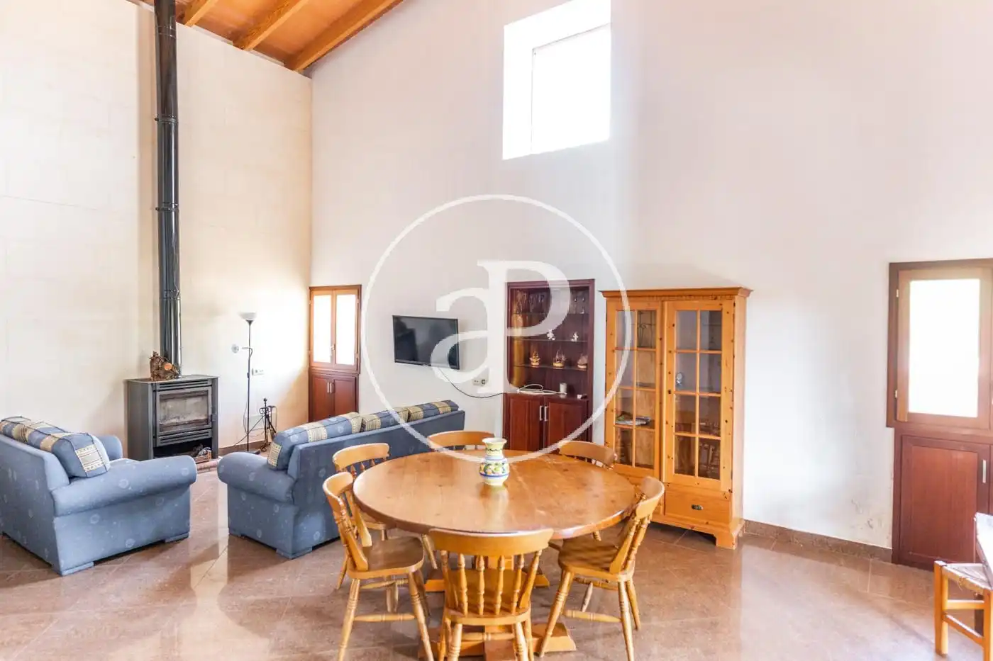 Sala de estar de Casa o chalet en venta en Sencelles con Aire acondicionado, Calefacción y Jardín privado
