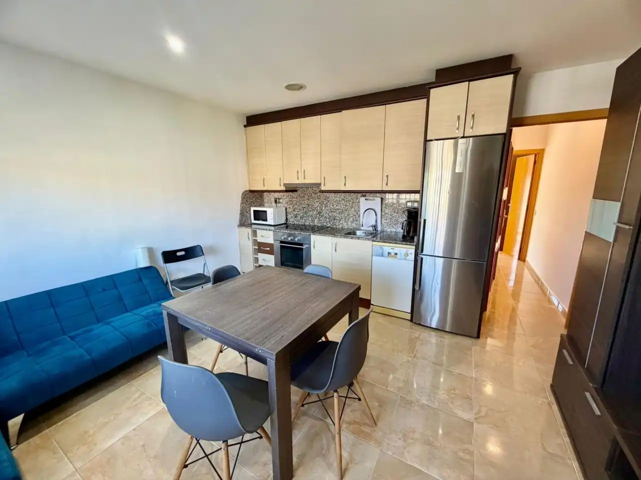 Kitchen of Flat for sale in Cambrils  with Air Conditioner, Heating and Terrace