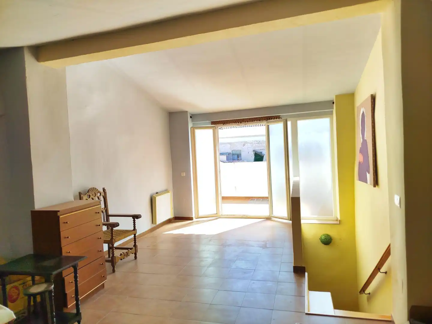 Sala d'estar de Casa adosada en venda en Mancha Real amb Calefacció i Balcó
