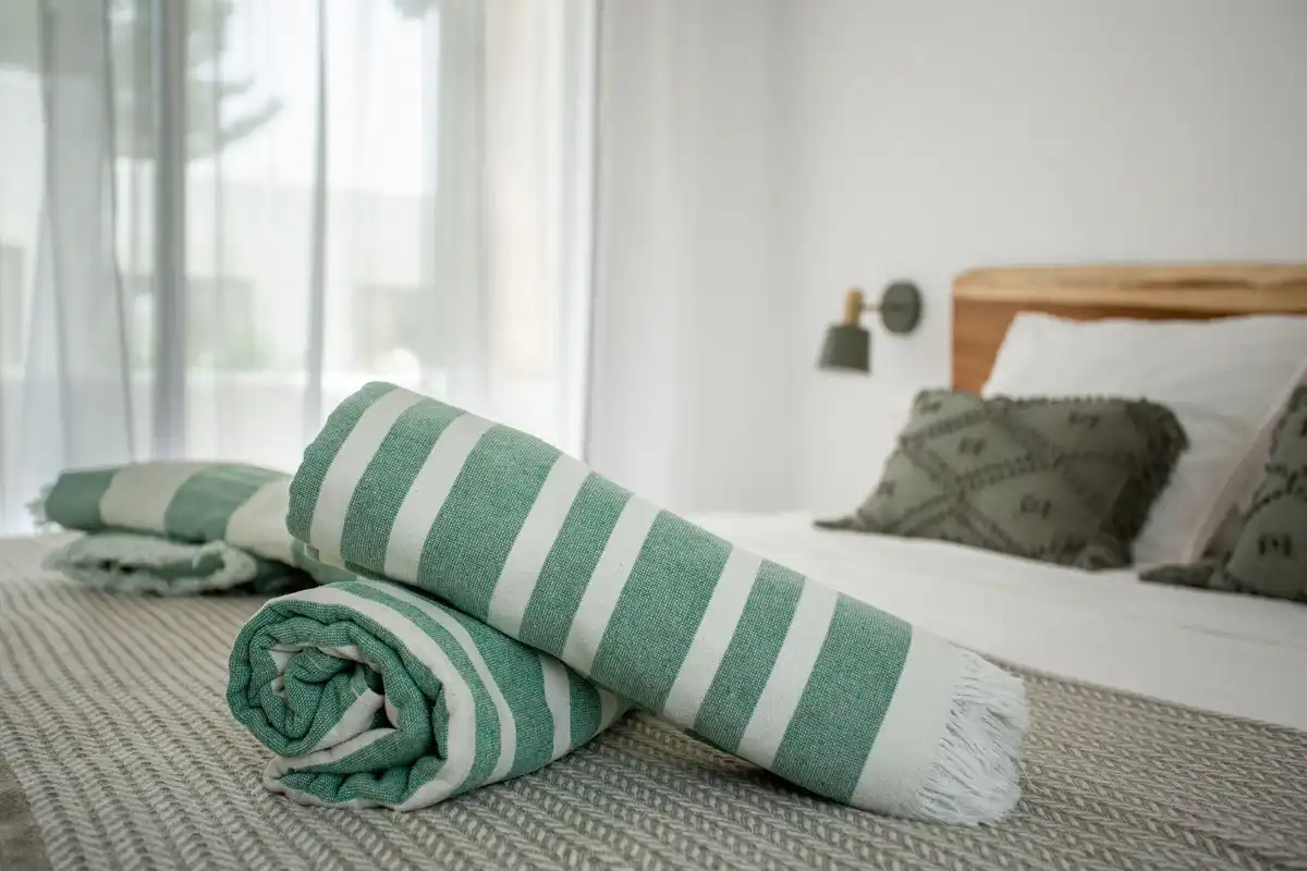 Bedroom of Flat for sale in Estepona  with Air Conditioner, Terrace and Community pool