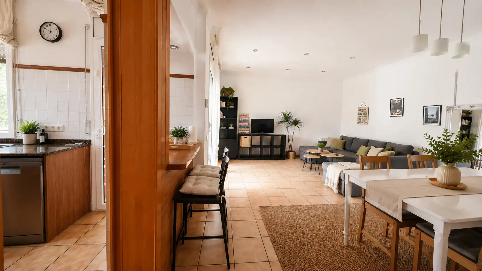 Sala de estar de Casa o chalet en venta en El Vendrell con Calefacción, Jardín privado y Terraza