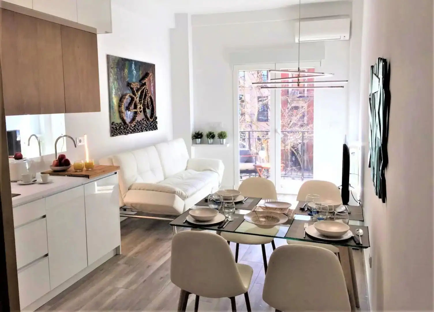 Dining room of Flat for rent in Centro