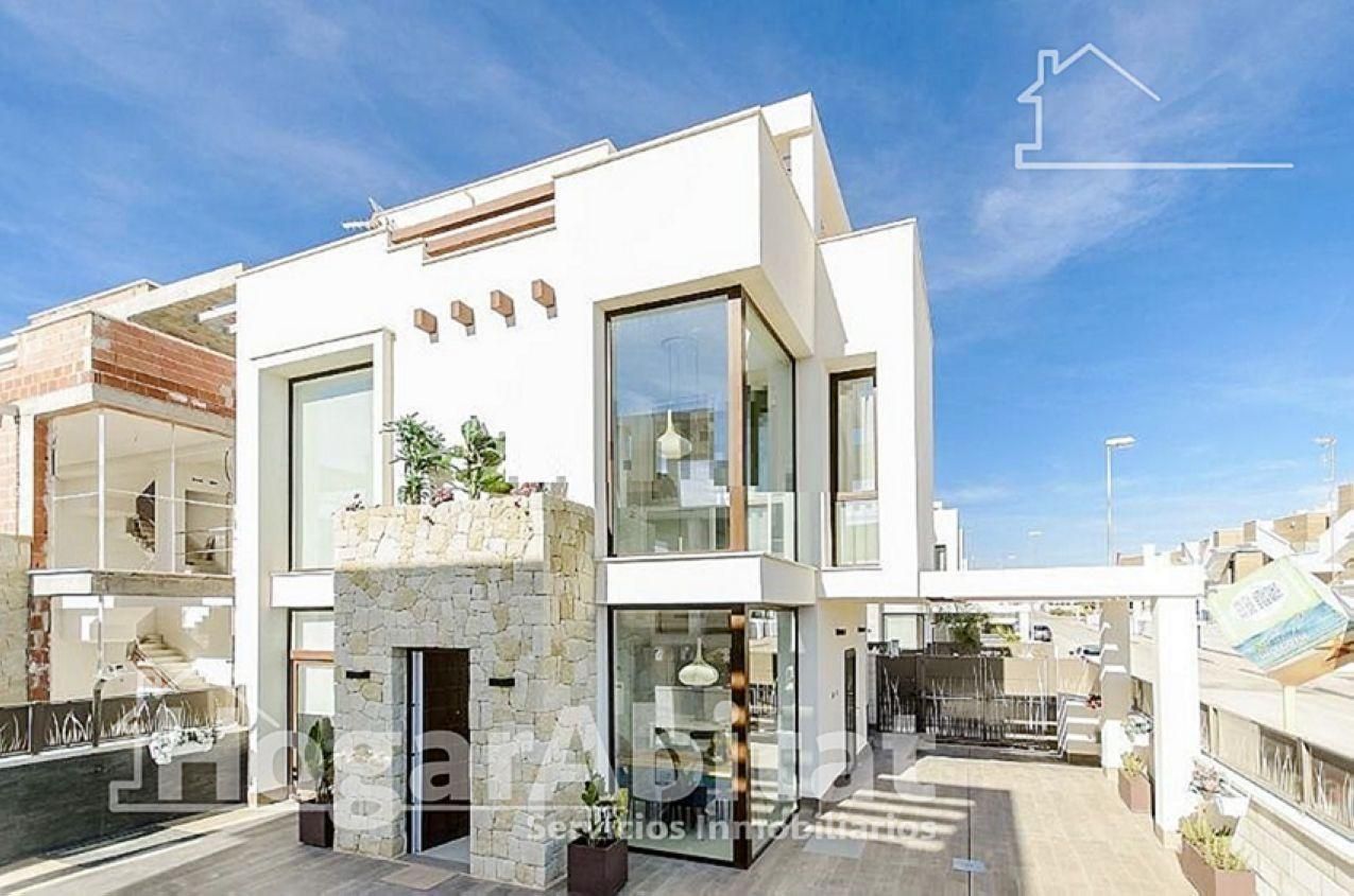 Exterior view of House or chalet for sale in Vera  with Parquet flooring, Terrace and Swimming Pool